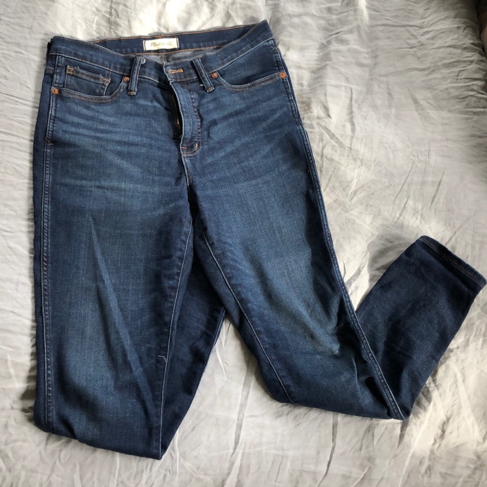 10” High Rise Stretchy Skinny Jeans